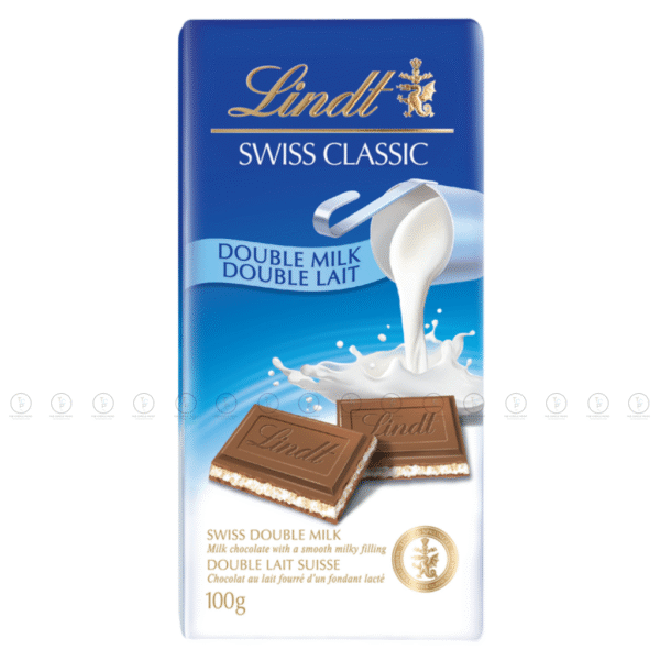 Lindt Swiss Classic Double Milk Chocolate 100g