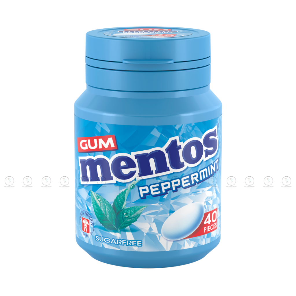 Mentos Gum Peppermint 56g (40 pcs)