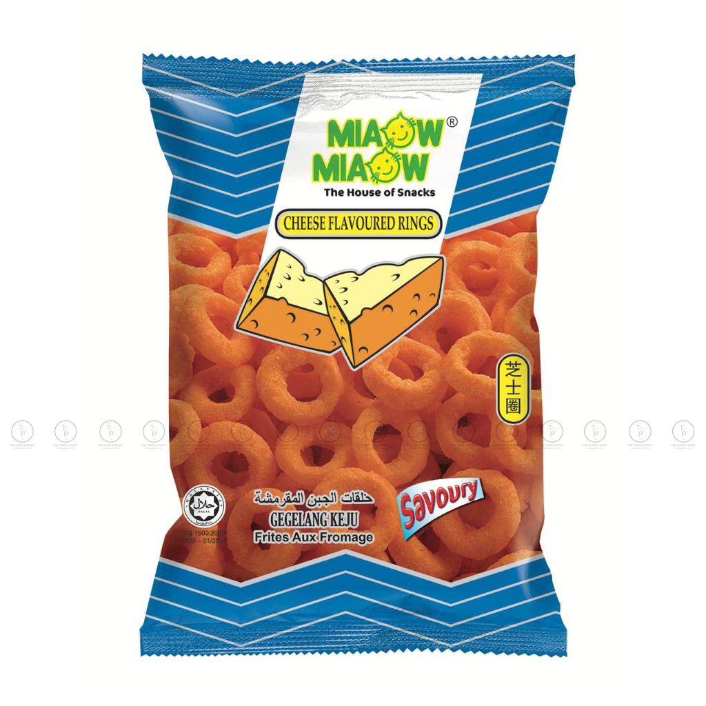 Miaow Miaow Cheese Rings 50g