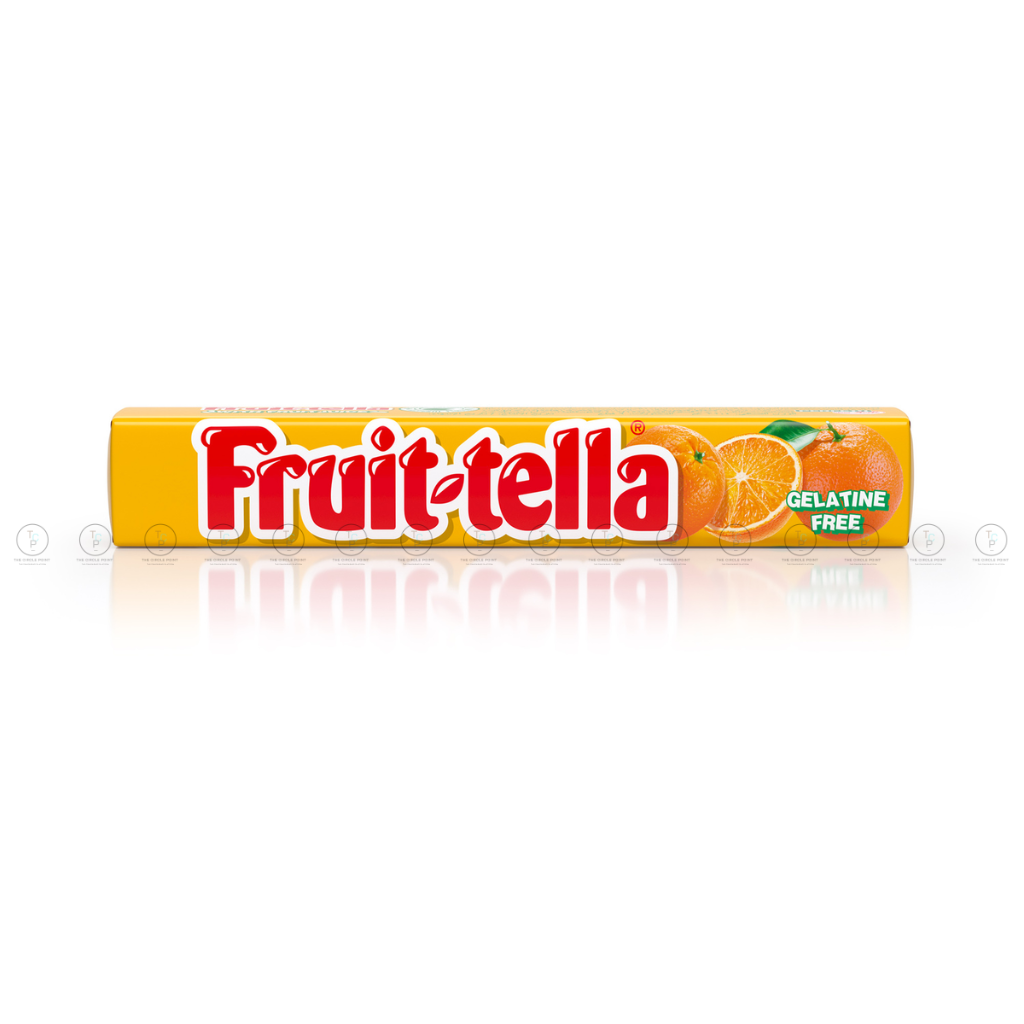 Fruit-Tella Chewy Gum Orange 32.4g