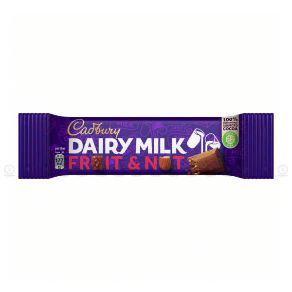 Cadbury Dairy Milk Chocolate Fruit & Nut 35g