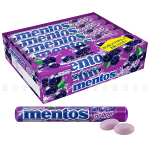Mentos Chewy Gum Roll Grape 29g